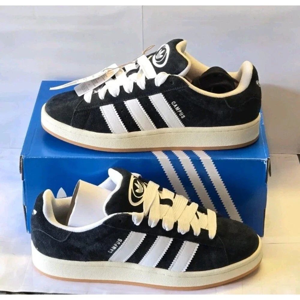 Adidas Mens Campus 00s Black White Size 9.5 HQ8708 New